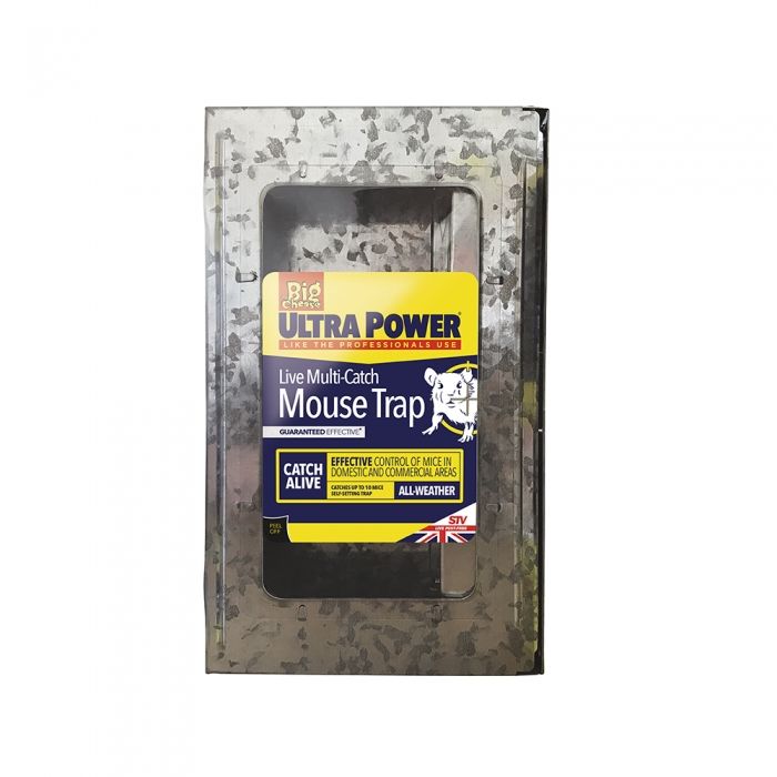 Live Multi-Catch Rat Trap - The Big Cheese Official Manufacturer