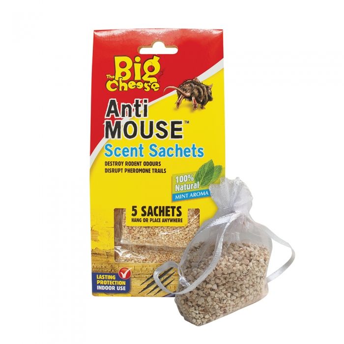 Ralph Yates & Sons  The Big Cheese Anti Mouse Scent Sachets